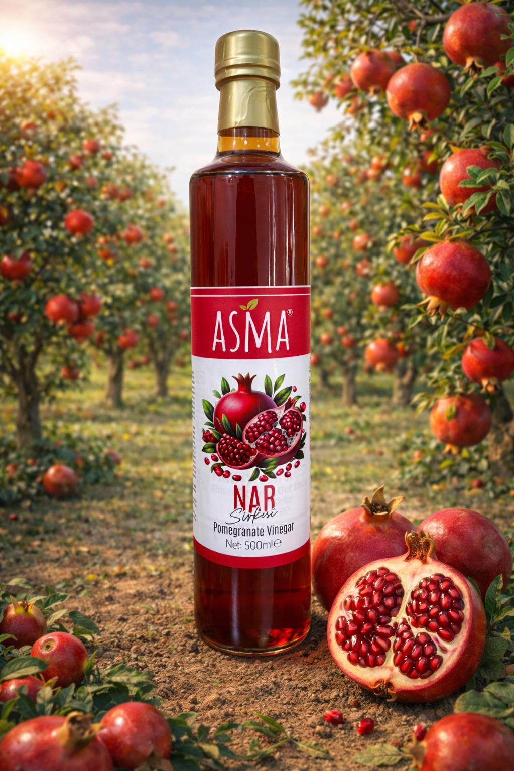 Nar Sirkesi 500 ml