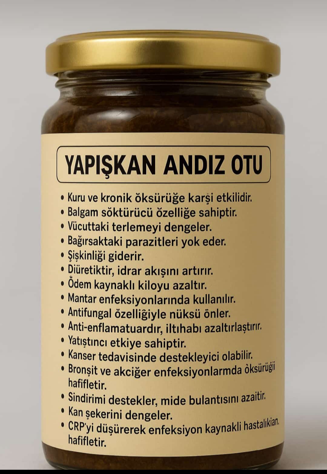 YAPIŞKAN ANDIZOTU